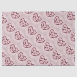 Annie 3D Pink Heftspulpapier Seidenpapier
