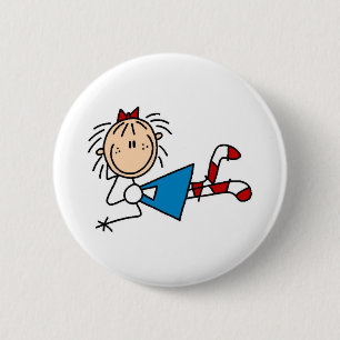 Annie, die unten Knopf liegt Button