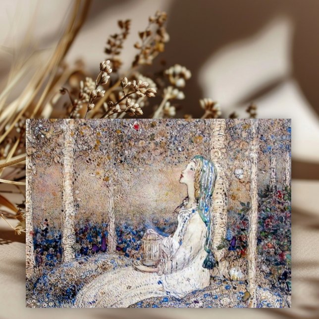 Annie French La Dame et le Papillon rouge (Créateur téléchargé)