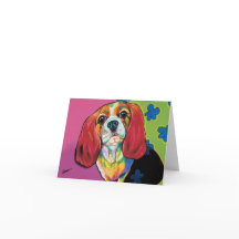 Annie la carte de note de chien de thérapie par