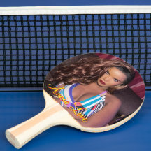 ANNIE LIEBE Ping Pong Paddle