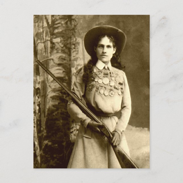 Annie Oakley Classic Postkarte (Vorderseite)