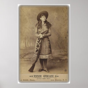 annie oakley lisure shot Foto Poster