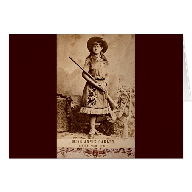 Annie Oakley Sepia (Vorderseite (Horizontal))