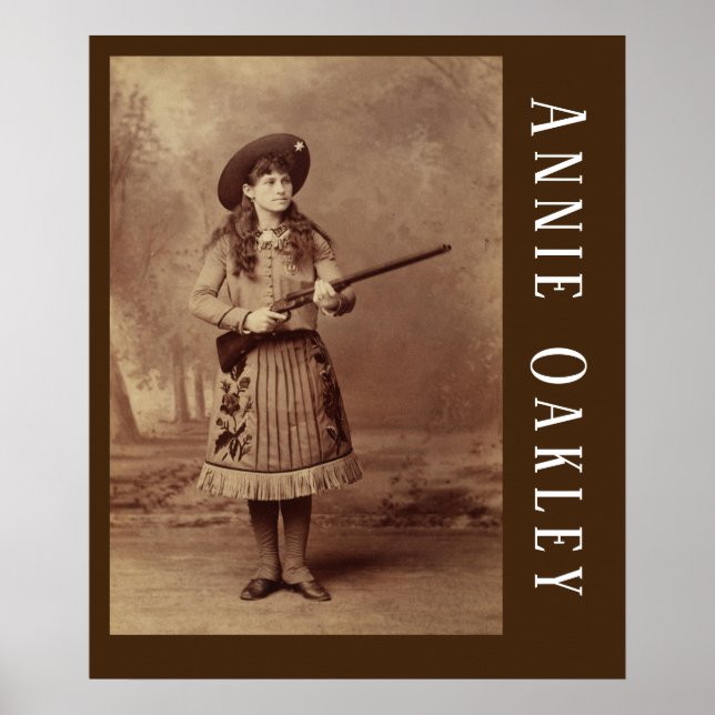 Annie Oakley Sharpshooter  Poster (Vorne)