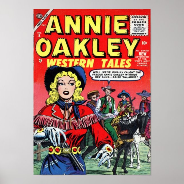 Annie Oakley Western Tales Poster (Vorne)