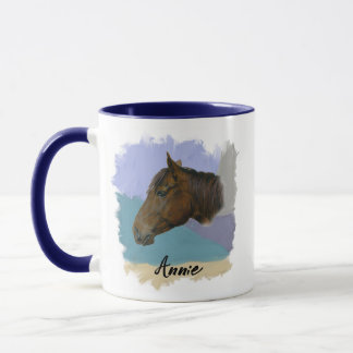 Annie” – Portrait of a Horse - Personalize Your Tasse
