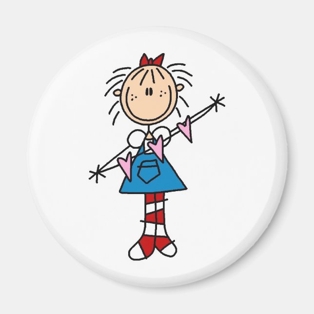 Annie with Hearts Magnet (Vorne)