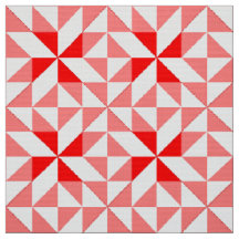 Annie's Choice Block Quilt Muster in Rot