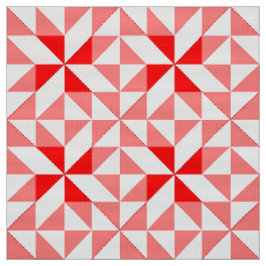 Annie's Choice Block Quilt Muster in Rot Stoff