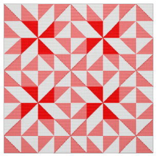 Annie's Choice Block Quilt Muster in Rot Stoff