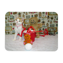 Annie's Sweet Christmas- Cat / Kitten Magnet