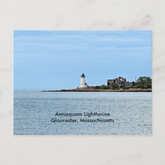 Annisquam Lighthouse Postcard Postkarte