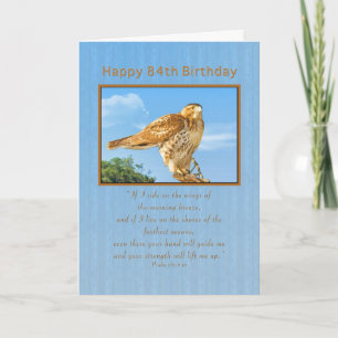 Anniversaire, 84e, Carte Hawk à pattes rousses