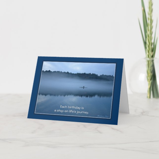 Anniversaire avec la carte de découvertes : (Devant)