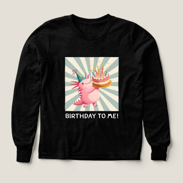 Anniversaire Axolotl (Motif recto)