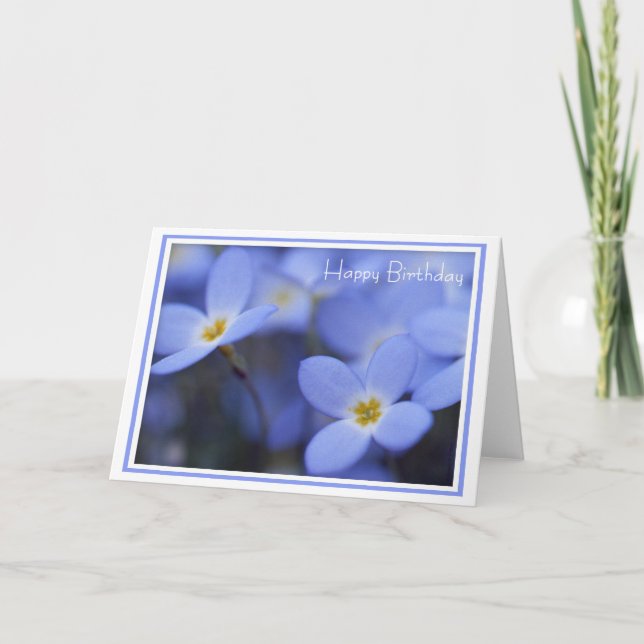 Anniversaire - carte de voeux de Bluettes (Devant)