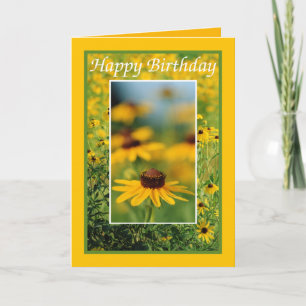 Anniversaire - carte de voeux Noir-Eyed de Susans