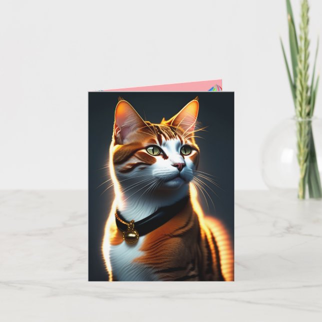 Anniversaire Chat Maman Meilleur Carte photo pour  (Devant)