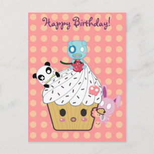 Anniversaire Cupcake Attaque ! Carte postale