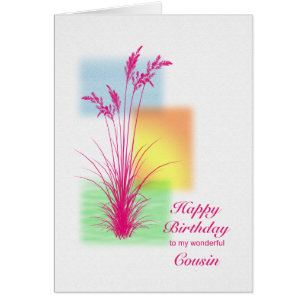 Anniversaire de Cousin, scène d'herbe