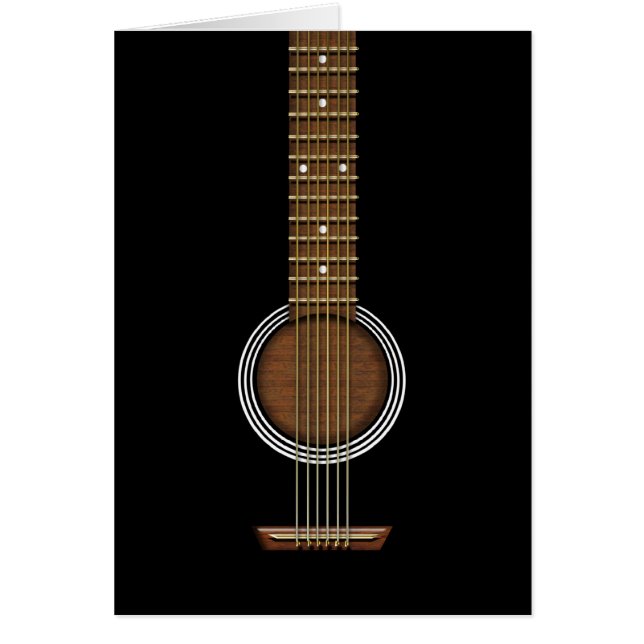 ANNIVERSAIRE DE GUITARE ACOUSTIQUE (Devant)