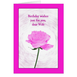 Anniversaire de la femme belle rose rose