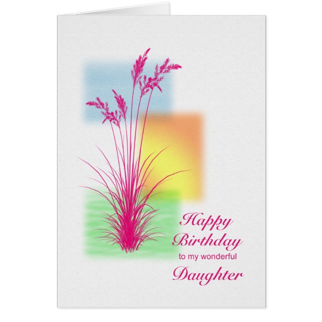 Anniversaire de la fille, scène d'herbe (Devant)