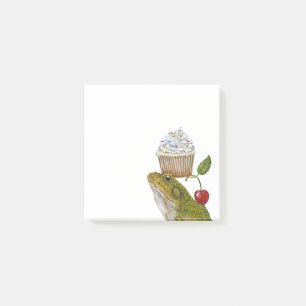Anniversaire de la grenouille Post-it notes