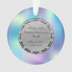 Anniversaire de l'holographie des diamants du 50e 