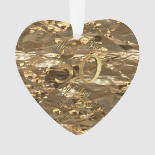 Anniversaire de mariage d'or de maman et de papa