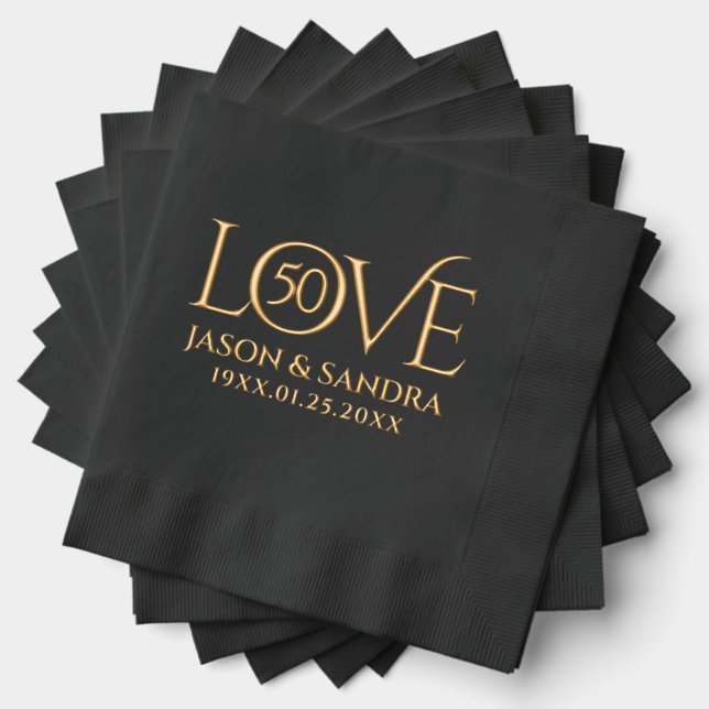 Anniversaire de mariage élégant Années d'amour (Insitu (empilé))