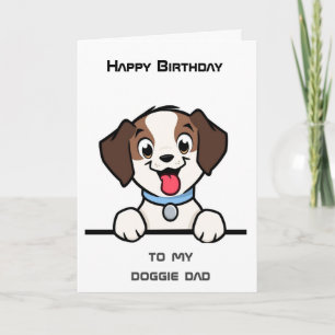 ANNIVERSAIRE "DE VOTRE DOGGIE" CARTE