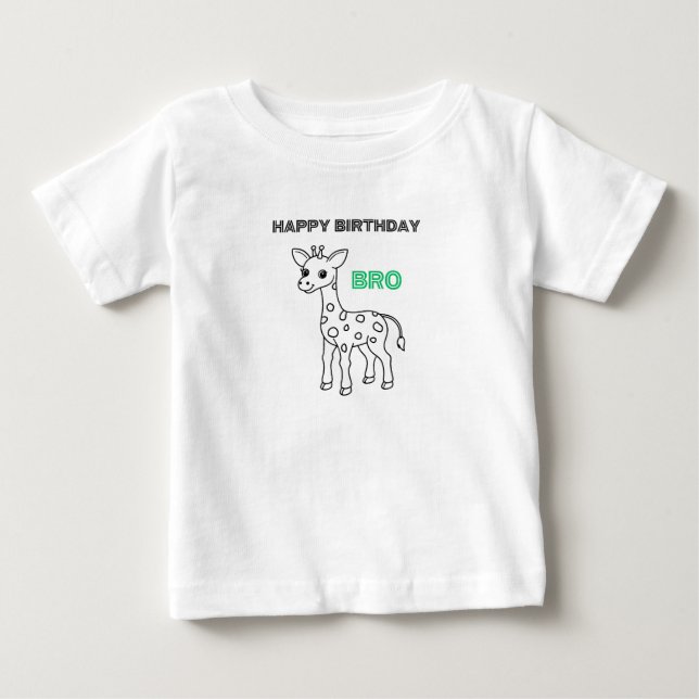 Anniversaire du t-shirt enfant (Devant)