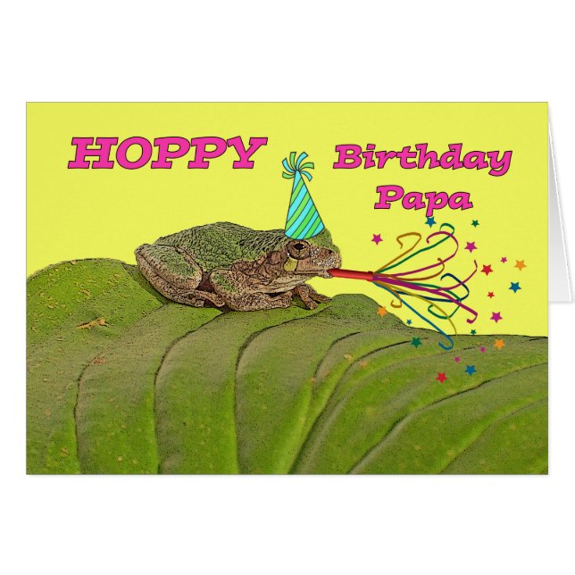 Anniversaire ensanglanté pour Papa, Grenouille de  (Devant horizontal)