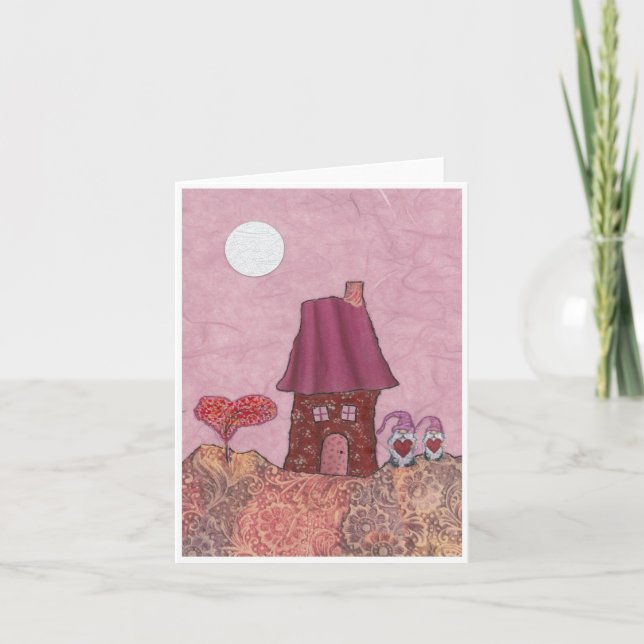 Anniversaire fantaisiste La carte de Saint Valenti (Devant)