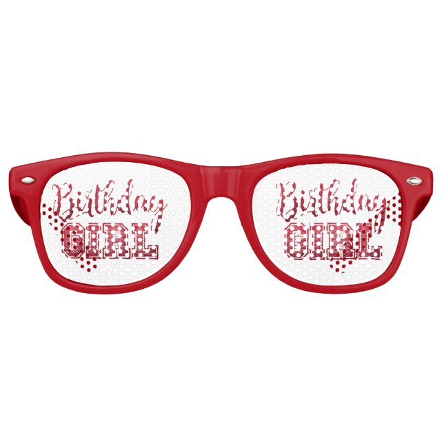 ANNIVERSAIRE FILLE AMUSANTE LUNETTES DE SOLEIL OMB (Devant)