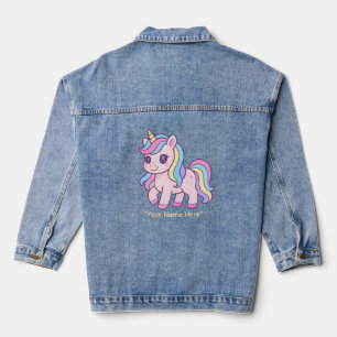 Anniversaire Filles Arc-en-Ciel Licorne Pastel Mig