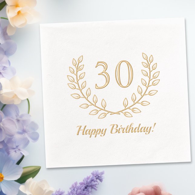 Anniversaire Golden Wreath Numéro personnalisé (Créateur téléchargé)