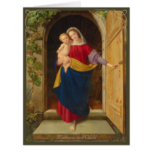 Anniversaire Jolie madonna et enfant Steinbrück Ca