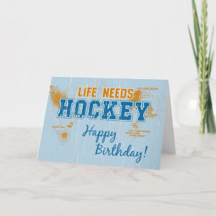 Anniversaire La vie a besoin d'une carte de voeux 