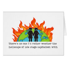 Anniversaire lesbienne drôle carte progressive