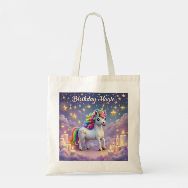Anniversaire Magic Whimsical licorne sac fourre-to (Dos)