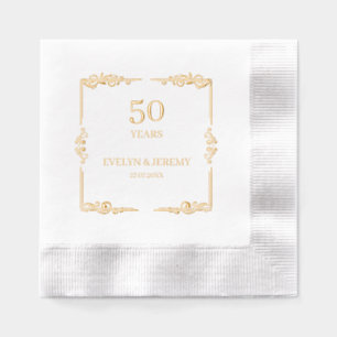 Anniversaire Mariage Art Nouveau élégant