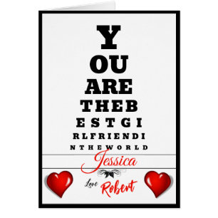 Anniversaire Oeil Graphique-Amusant-Coeur-Personna