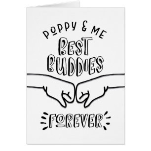 Anniversaire - pavot et moi, les meilleurs amis