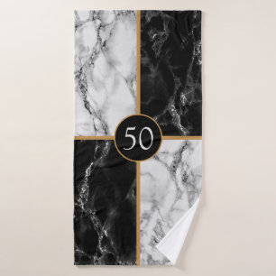 Anniversaire personnalisé Serviettes de bain Cadea