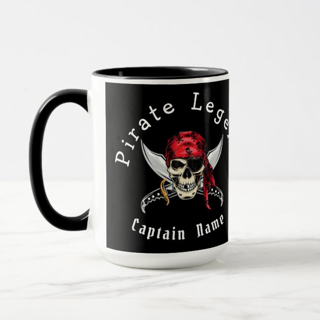 ANNIVERSAIRE Pirate Skull Mug (Gauche)