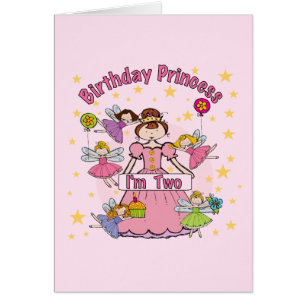 Anniversaire Princesse Je suis deux t-shirts et ca