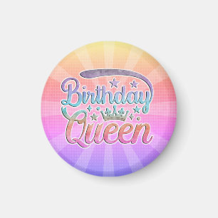 Anniversaire Reine Magnet